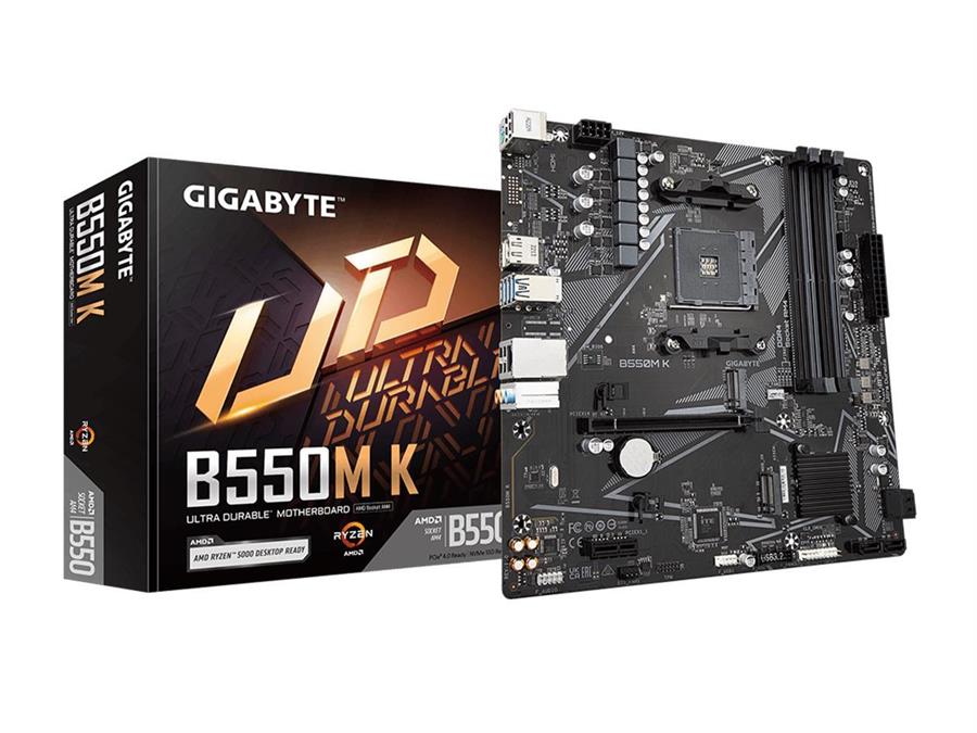 Motherboard Gigabyte B550M K - Am4