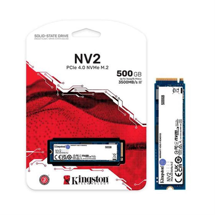 Disco Solido SSD M.2 500GB KINGSTON SNVS NV2 NVME GEN4