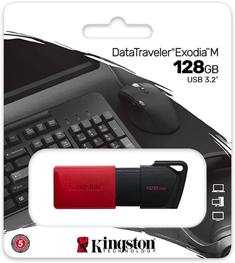 Pen Drive - 128GB - KINGSTON - DTXM/128GB