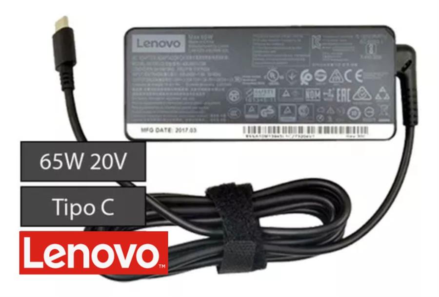 Cargador LENOVO - Original - USB tipo C 65w