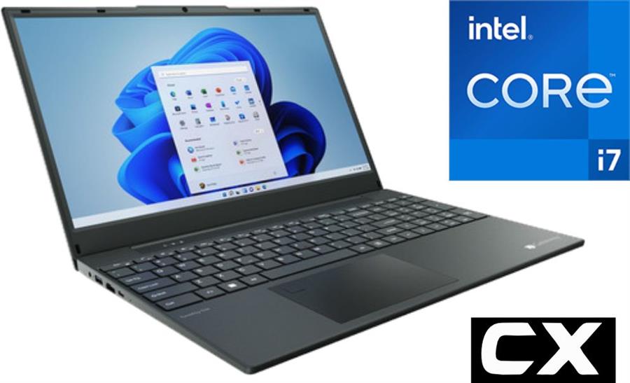 Notebook CX Intel Core I7 1165G7 16G SSD480G LED15,6 FHD