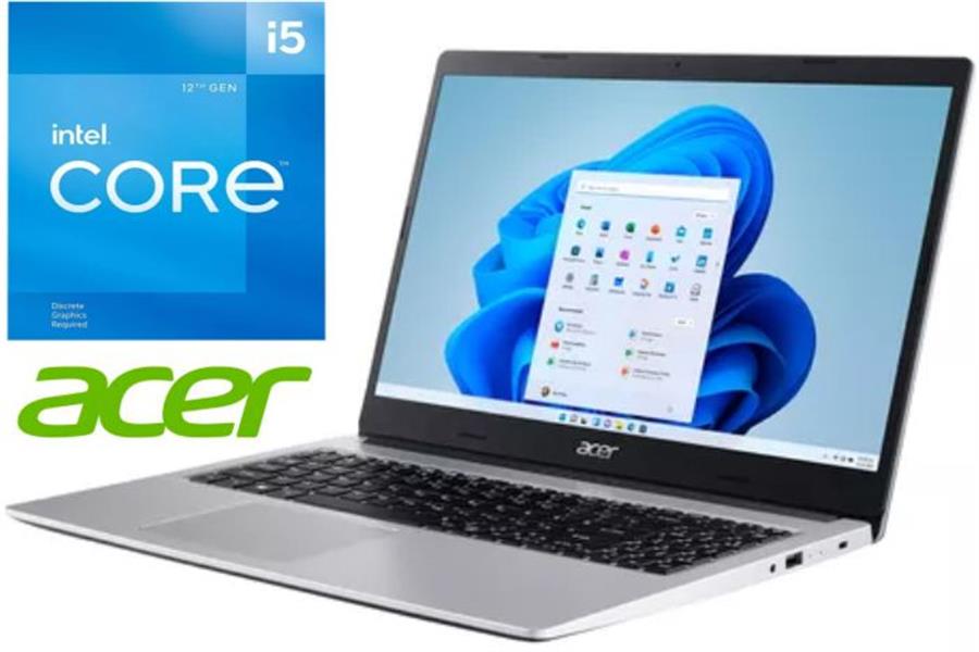 Notebook Acer Aspire 3 Intel Core i5 1235u-8GB-SSD 512g-LED15.6