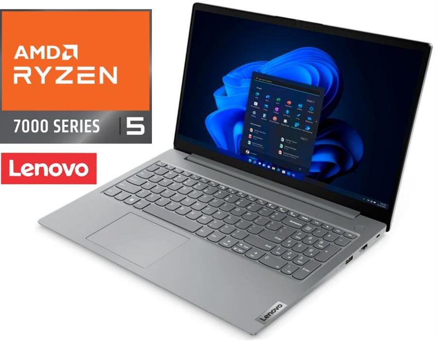 Notebook Lenovo V15 G4 Ryzen 5 7520U 8GB DDR5 256G 15.6 FHD