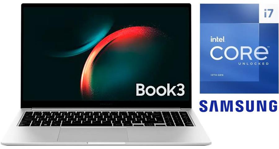 Notebook Samsung Galaxy BOOK3 - I7 1355-16G-Ssd512-Led15.6