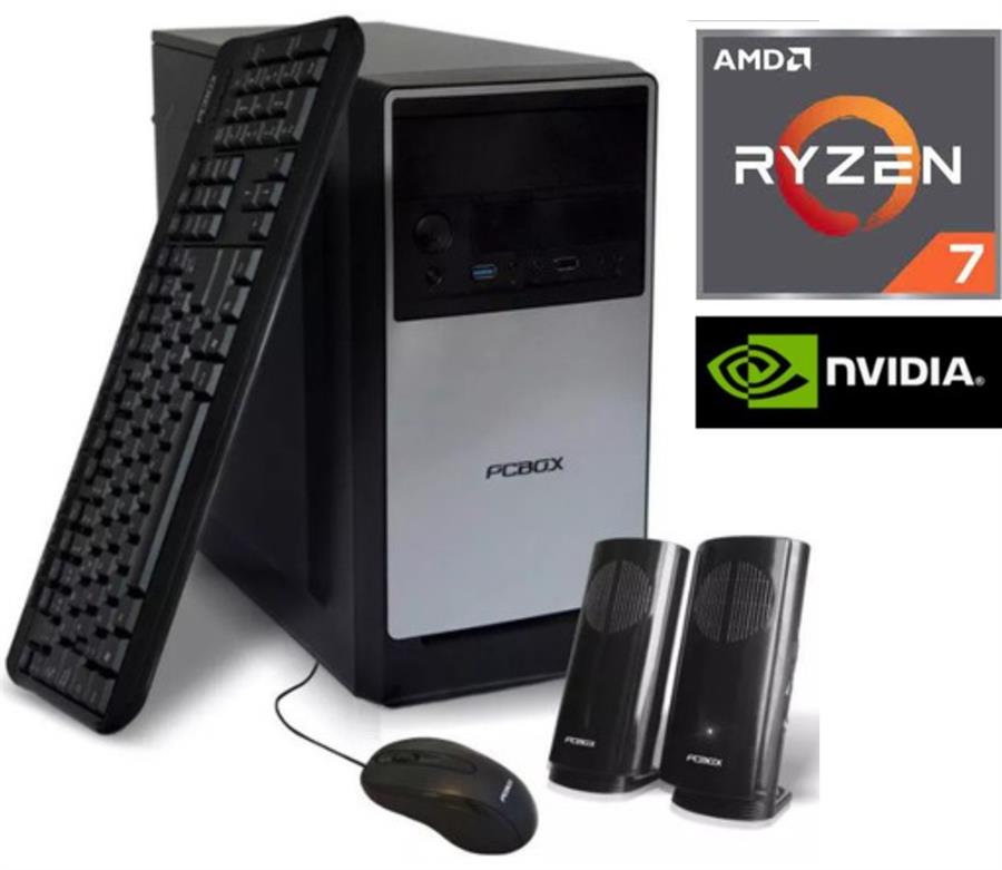 Pc - Amd Ryzen 7 4700S-16GB-Ssd 480Gb-GT730 PCBOX