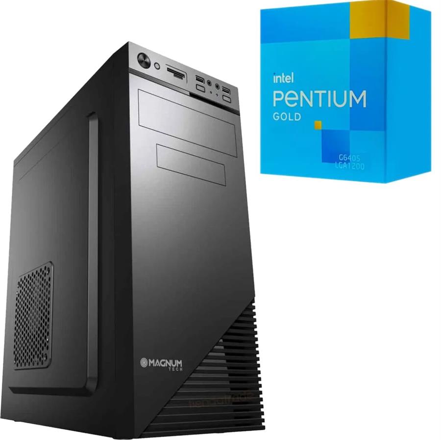 Pc - Intel Pentium Gold G6405 - 8GB-Ssd 240Gb