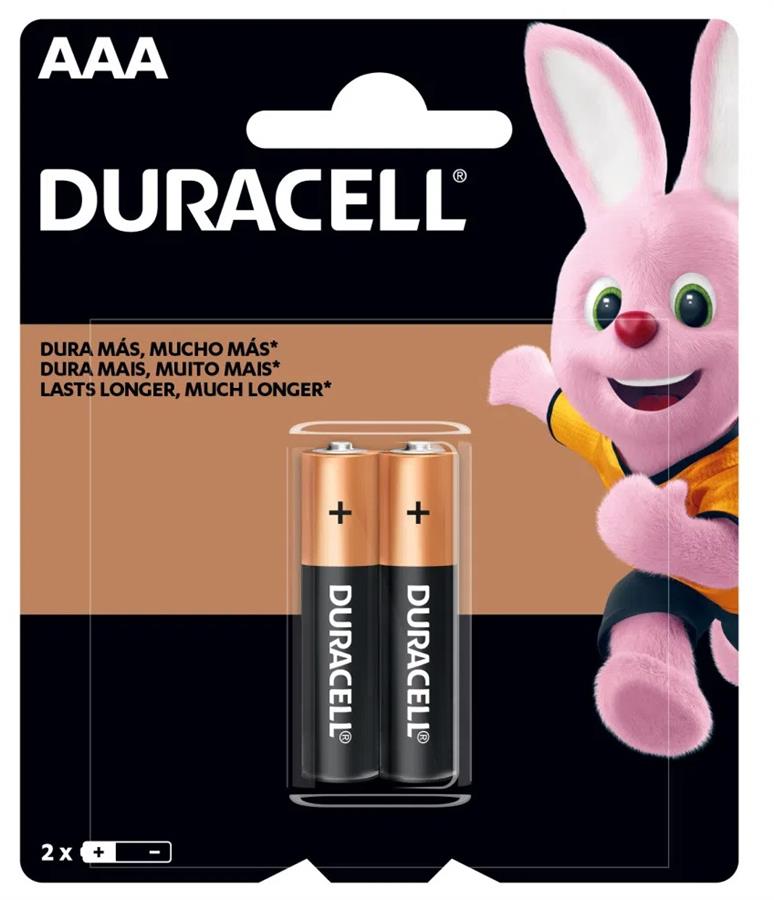 Pilas AAA X2 - Duracell 900mah