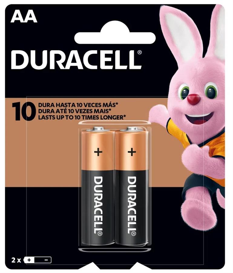 Pilas AA X2 - Duracell 2500mah