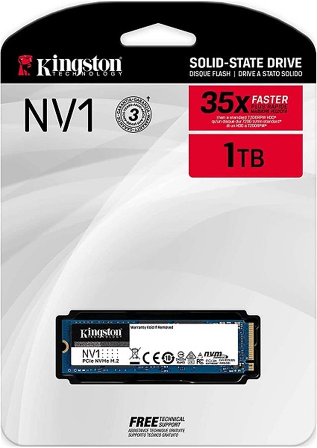 Disco SSD KINGSTON SNVS 1000GB M2 NVMe PCIe