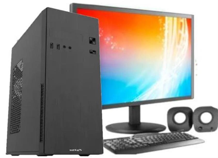 Pc Oficina-Hogar Intel Core I5 10400 8GB Ssd 240Gb + Monitor 22"