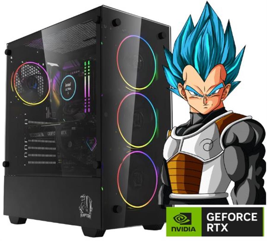 Pc Gamer Diseño VEGETA Intel Ultra 5 225 32G DDR5 1TB RTX5050 8GB