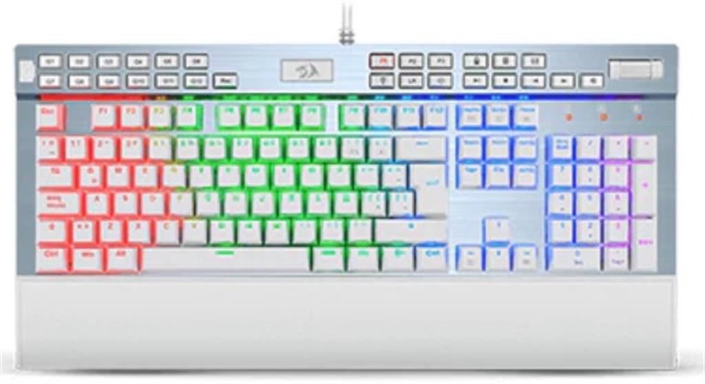 Teclado Mecanico GAMER - Redragon K550 Yama White