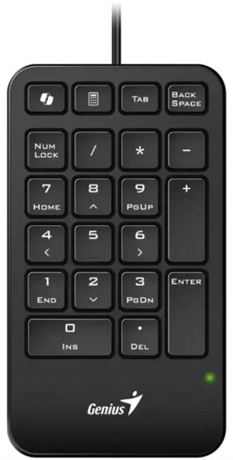 Teclado Numerico NumPad Genius 125 USB-A Black
