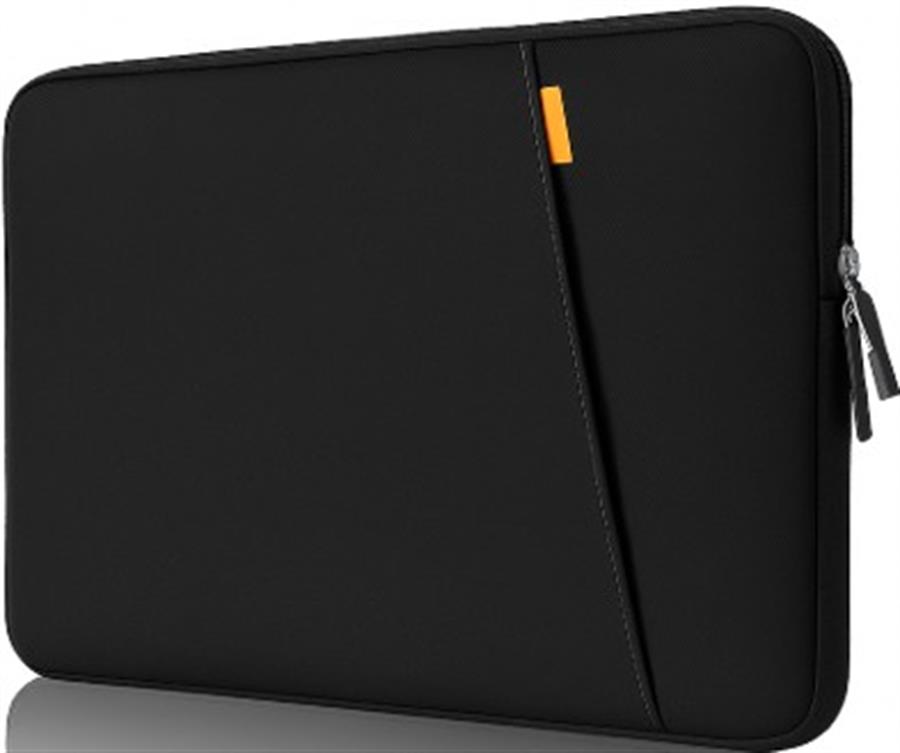 Funda Notebook con Bolsillo 15.6 Pulgadas TELA CORDURA- NEGRA