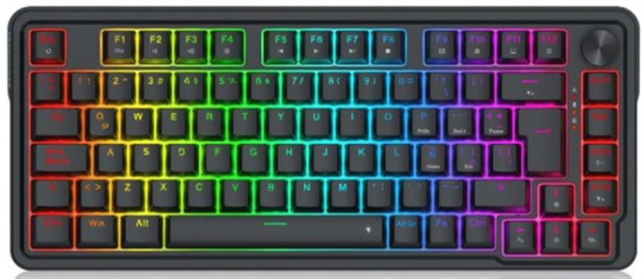 Teclado MAGNETICO GAMER Redragon Ucal K673RGB-M SP Magnetic S