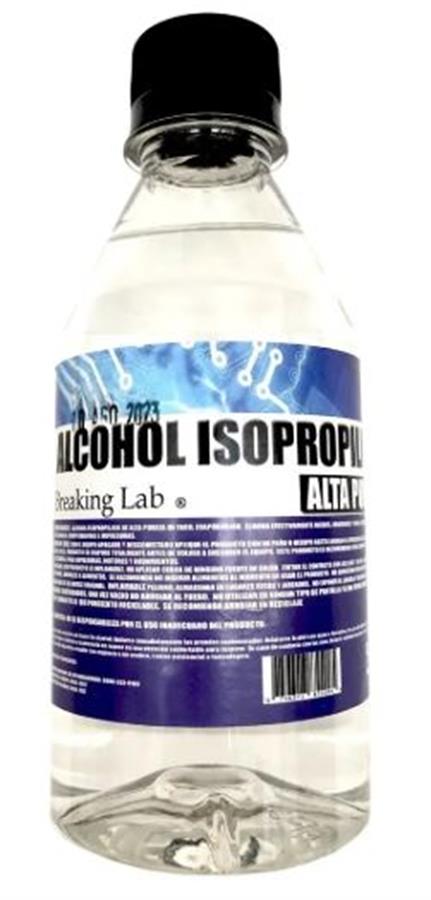 Alcohol Isopropilico 250ml Maxima Pureza