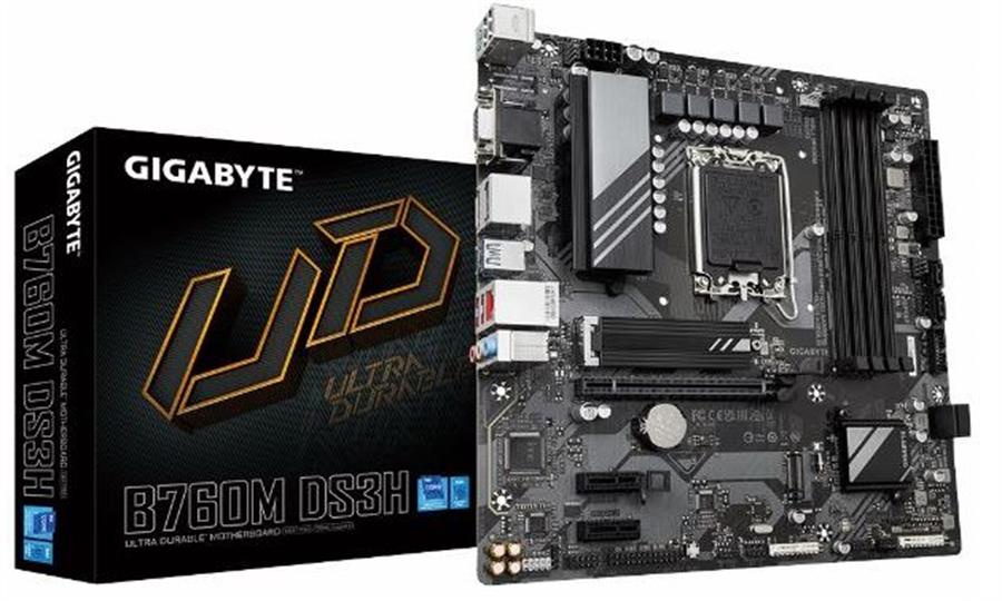 Mother GIGABYTE B760M DS3H DDR5 Socket 1700 12va-13va-14va Gen