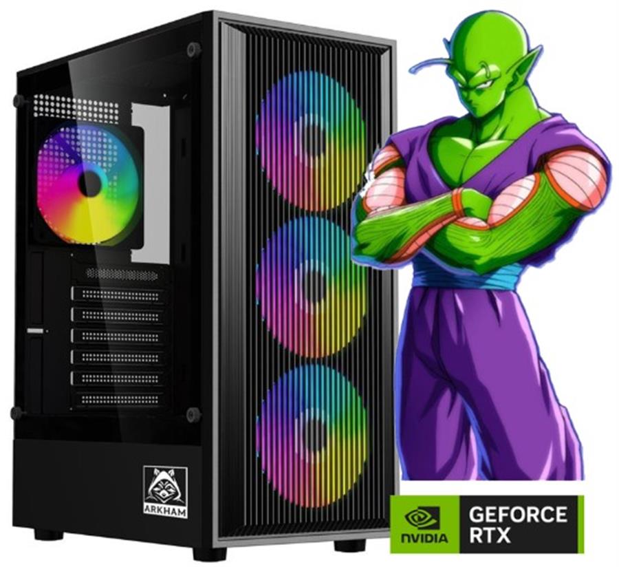 Pc Gamer Diseño Piccolo Ryzen 5 5500 16G Ram Ssd 500G RTX3050 6GB