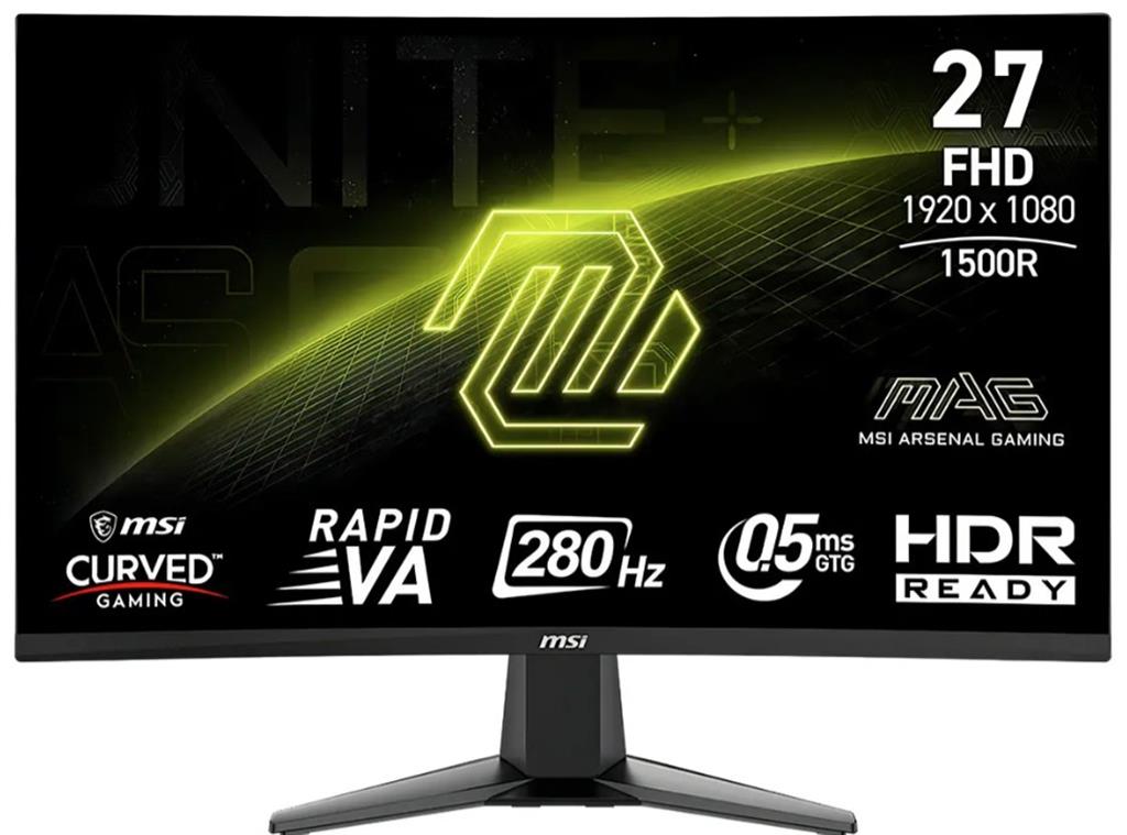 MONITOR 27 MSI MAG 276CXF FHD CURVO 280HZ HDMI DP