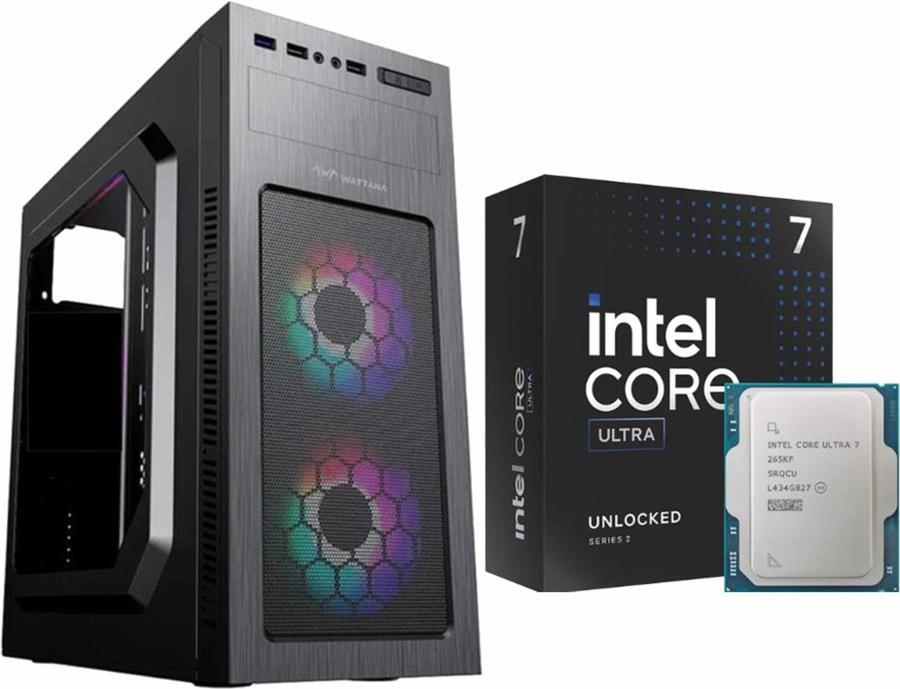 Pc Intel Ultra 7 265K 16G Ddr5 Ssd 500GB Fuente Certificada