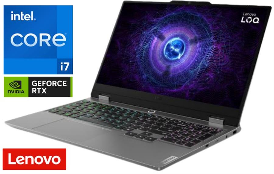 Notebook Lenovo LOQ I7-13700HX 16G 1TB RTX5050 LED 15.6 144hz