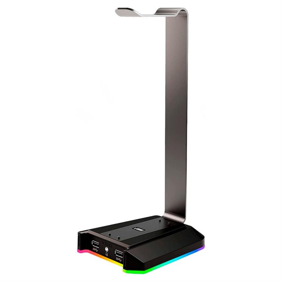 SOPORTE AURICULARES PC VSG ATLAS NEGRO RGB