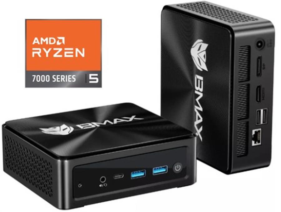 Mini PC AMD Ryzen 5 7430U 16Gb 512Gb Wifi Bmax B7APRO