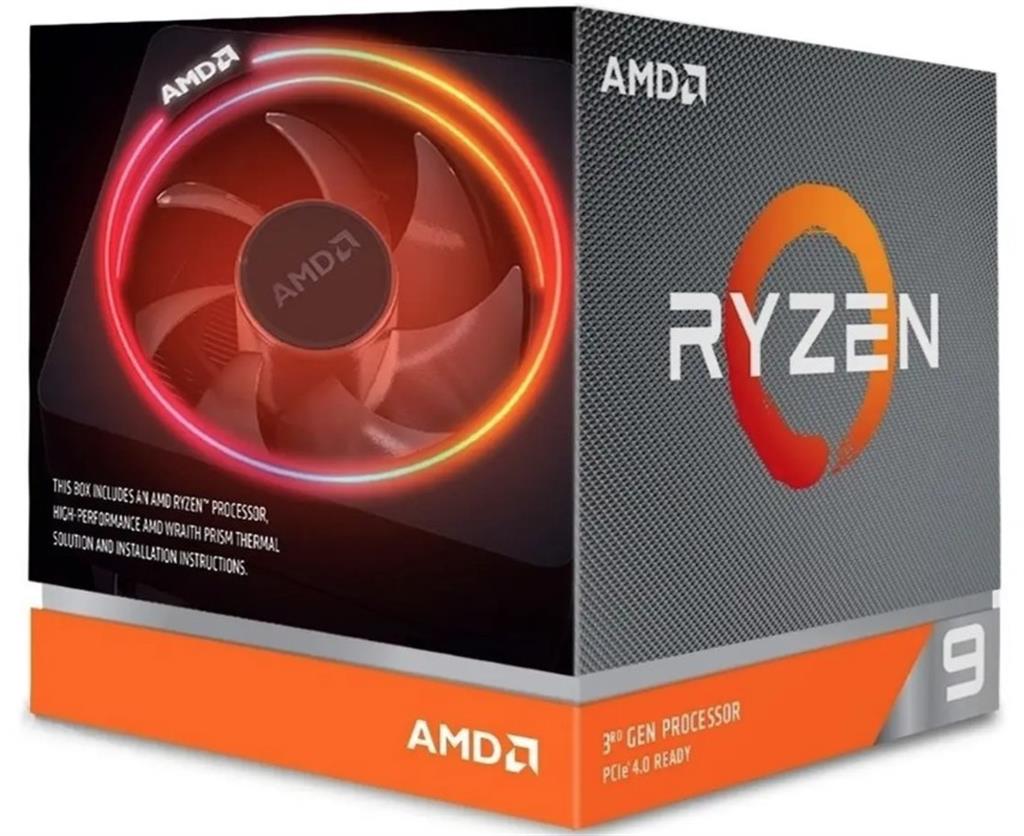 Procesador Amd Ryzen 9 3900x Socket Am4 + Cooler Original Gaming  - USADO