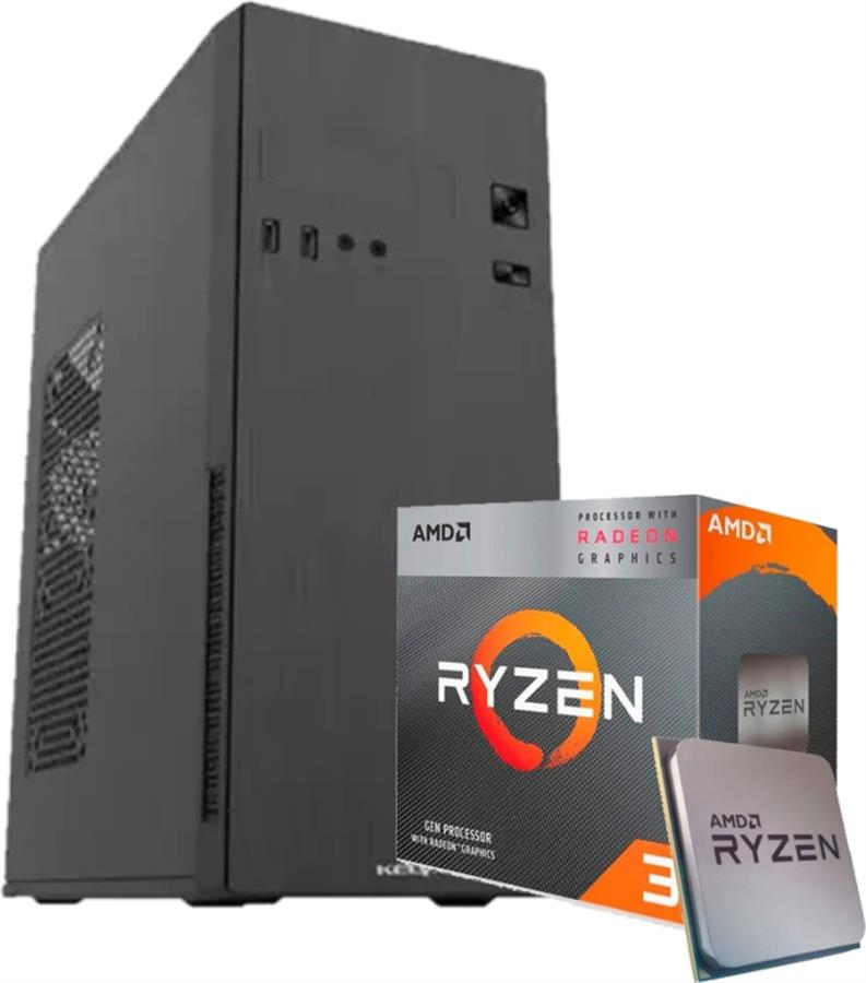 Pc Amd Ryzen 3 5300G-16GB-Ssd 480Gb-Video Radeon