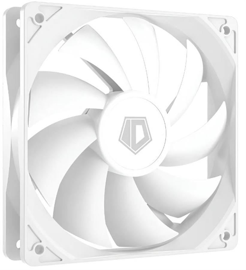 Cooler Gabinete 120mm Id-cooling Fl-12025 Blanco Silencioso - Sin Leds