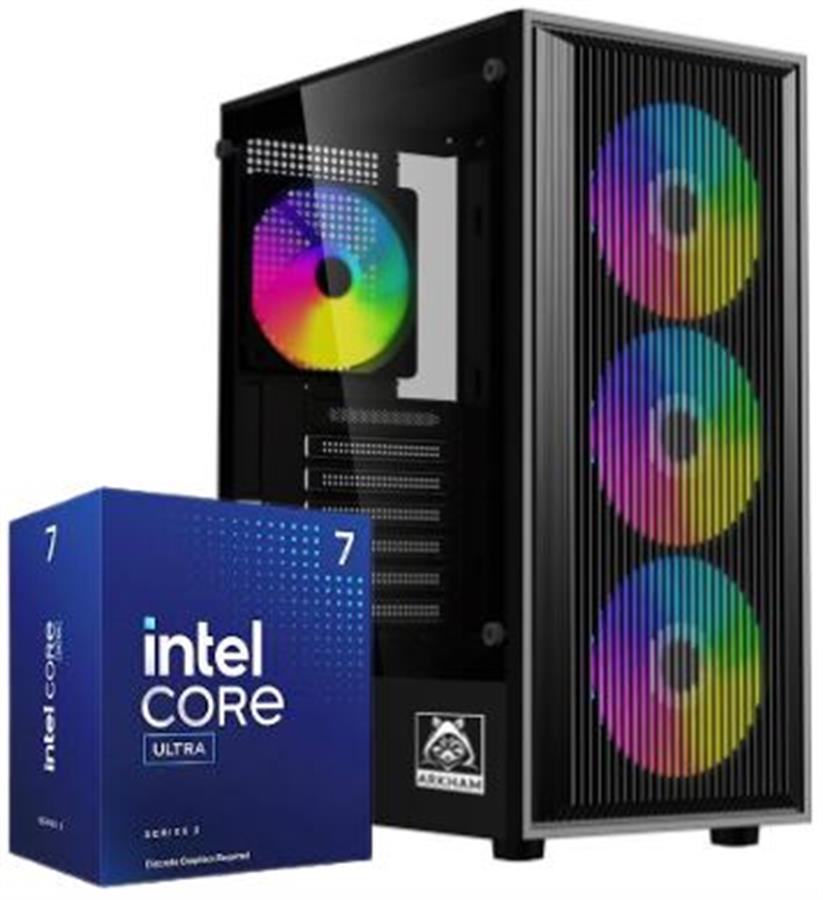 PC WORK Intel Ultra 7 265K 32G Ssd 1TB Fuente Certificada