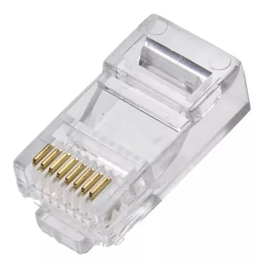 Ficha Rj45 Para Cable Red Utp Conector Plug Rj 45 Cat5e