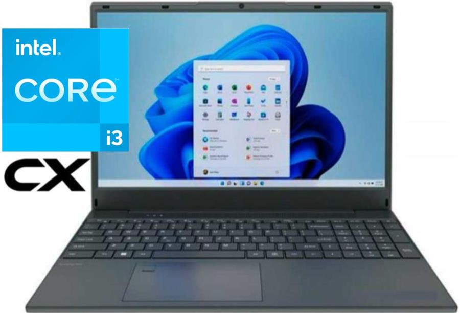 Notebook CX Intel Core I3 16G Ssd500G LED15,6
