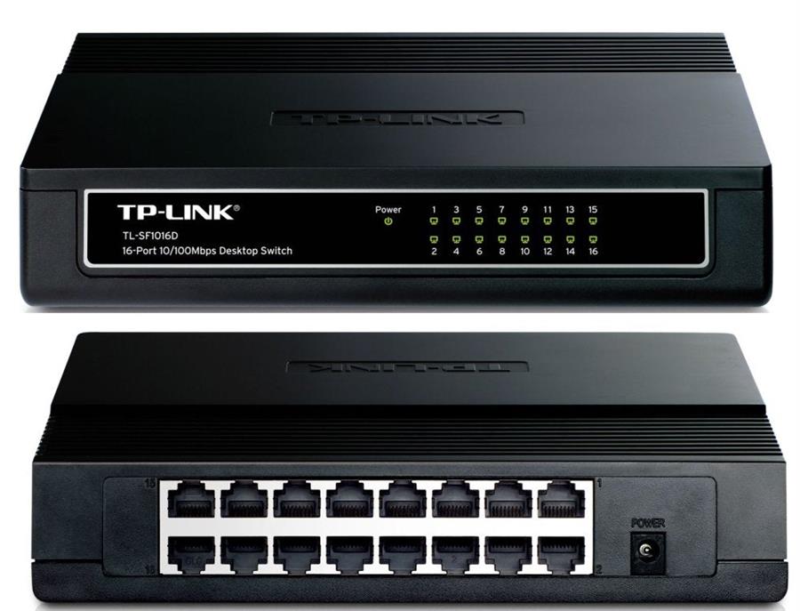 Switch 16 puertos  TL-SF1016D Tp-Link