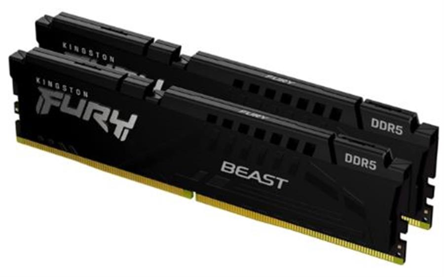 Memoria DDR5 32Gb Kingston (2x16gb) 5200 MHz FURY BEAST