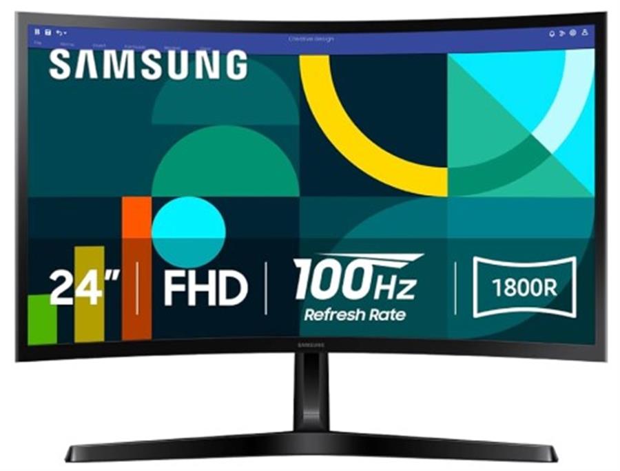 Monitor Led 24 Samsung CURVO D366 100hz