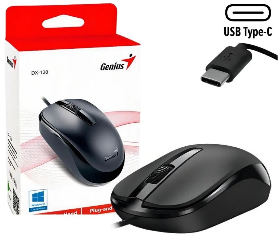 Mouse Genius USB DX-110 USB-C
