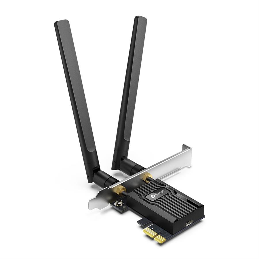 Placa de Red WIFI + Bluetooth Archer TX55E P.RedW y BT PCIX AX3000