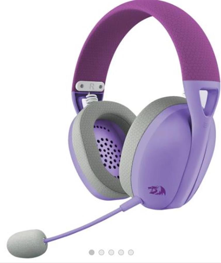 Auricular Gamer Redragon Ire Pro H848 Wireless Bluetooth Purple