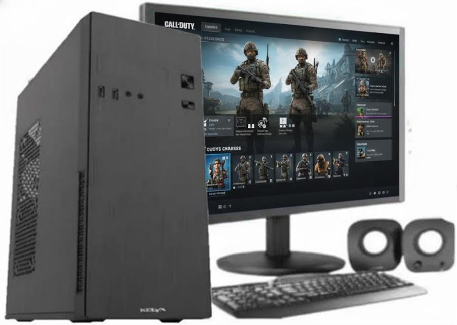 Pc Amd Ryzen 7 5700g 16G 480SSD + Monitor 24" 100hz