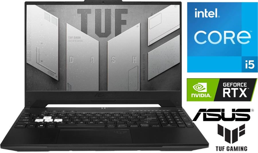 Notebook Asus TUF Gaming Core I5 12450 16GB DDR5 Ssd 512Gb RTX3050 144hz