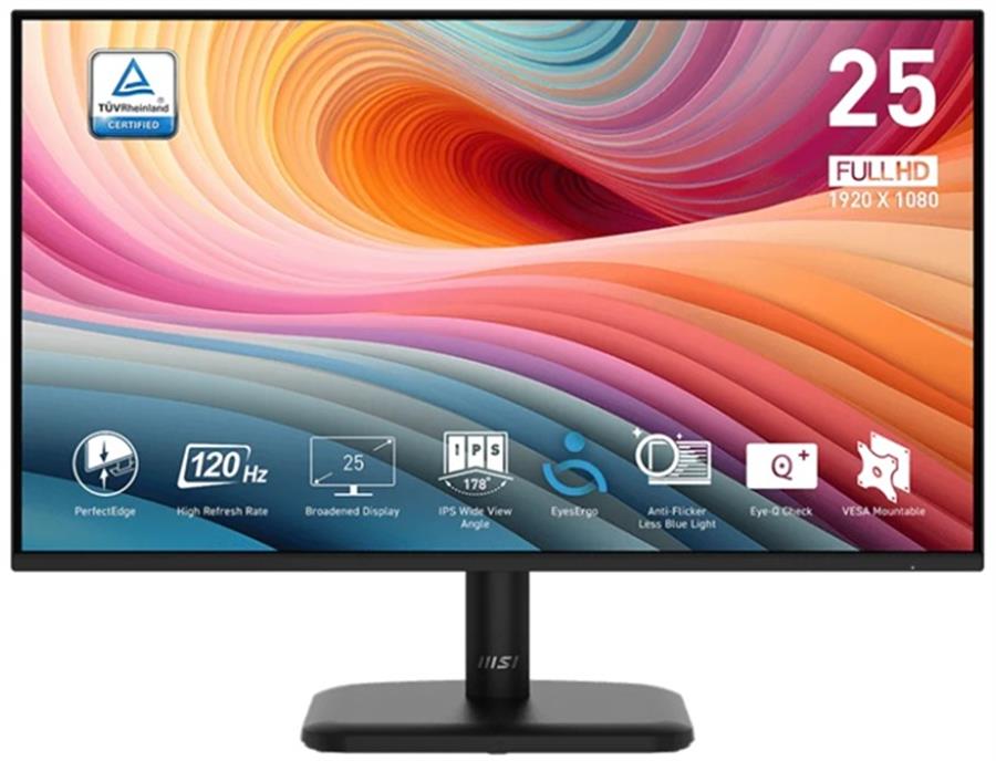MONITOR LED 25 MSI PRO MP251L FHD 120HZ 1Ms HDMI