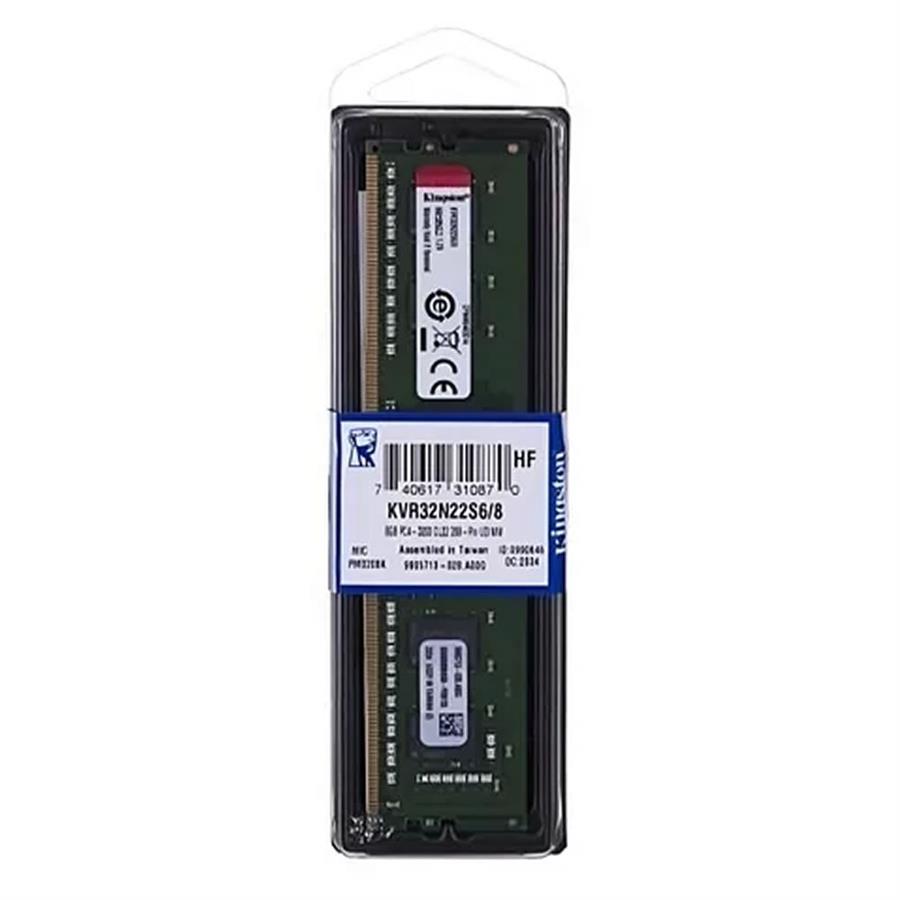 Memoria DDR4 8GB 3200mhz KINGSTON CL22 KVR PC