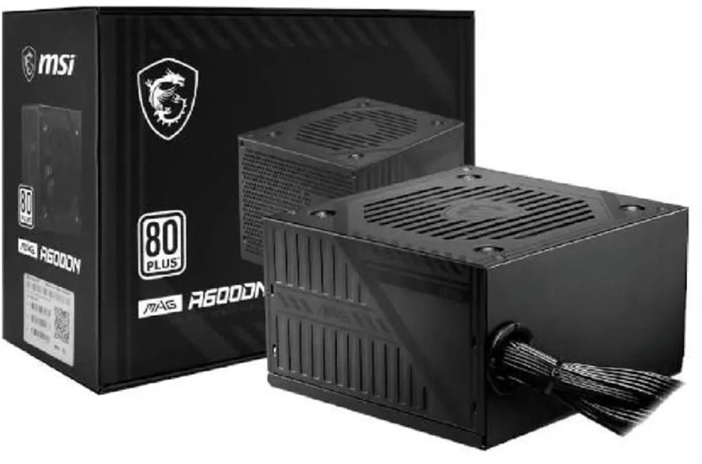 Fuente MSI MAG A600DN 600W 80 Plus