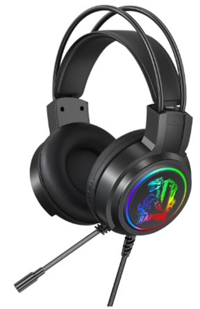 Auricular Gamer Raptor Shadow Core RGB Jack 3.5mm