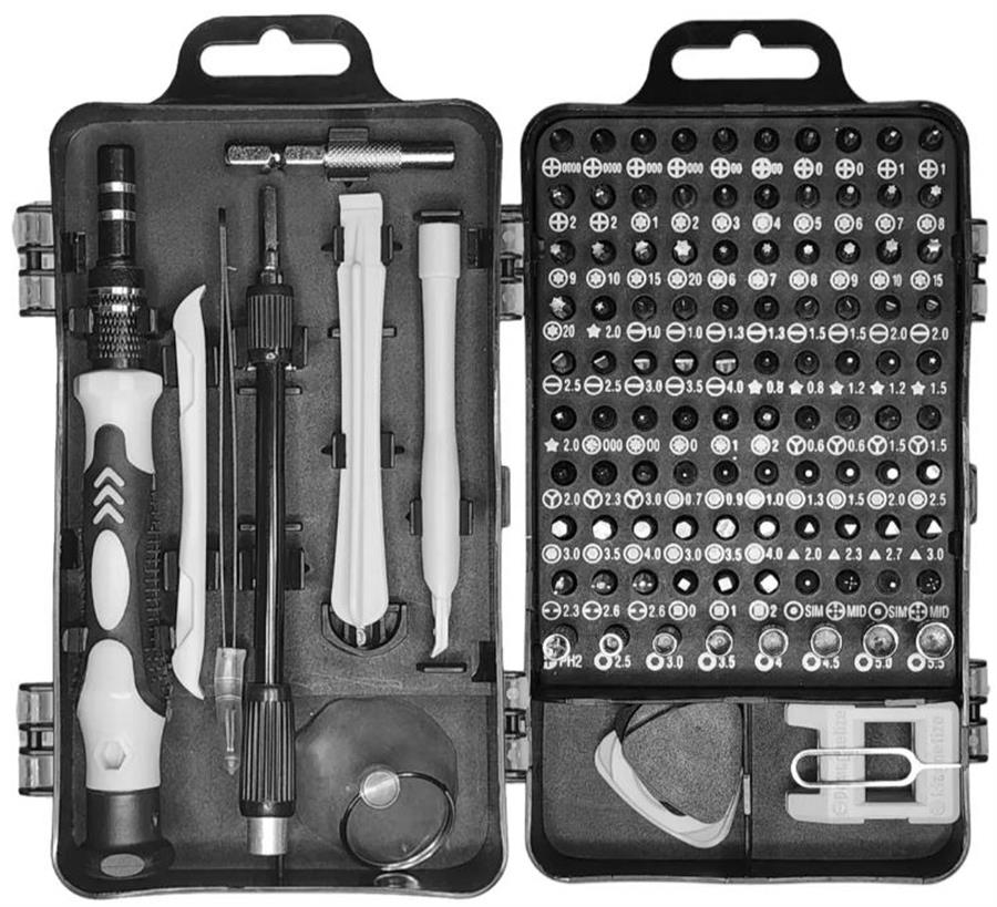 Kit Destornillador Herramientas Precision 115 En 1 Celulares Electronica