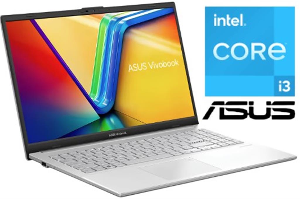 Notebook Asus Vivobook Go E1504 i3 8GB Ssd 256Gb 15.6" FHD Silver