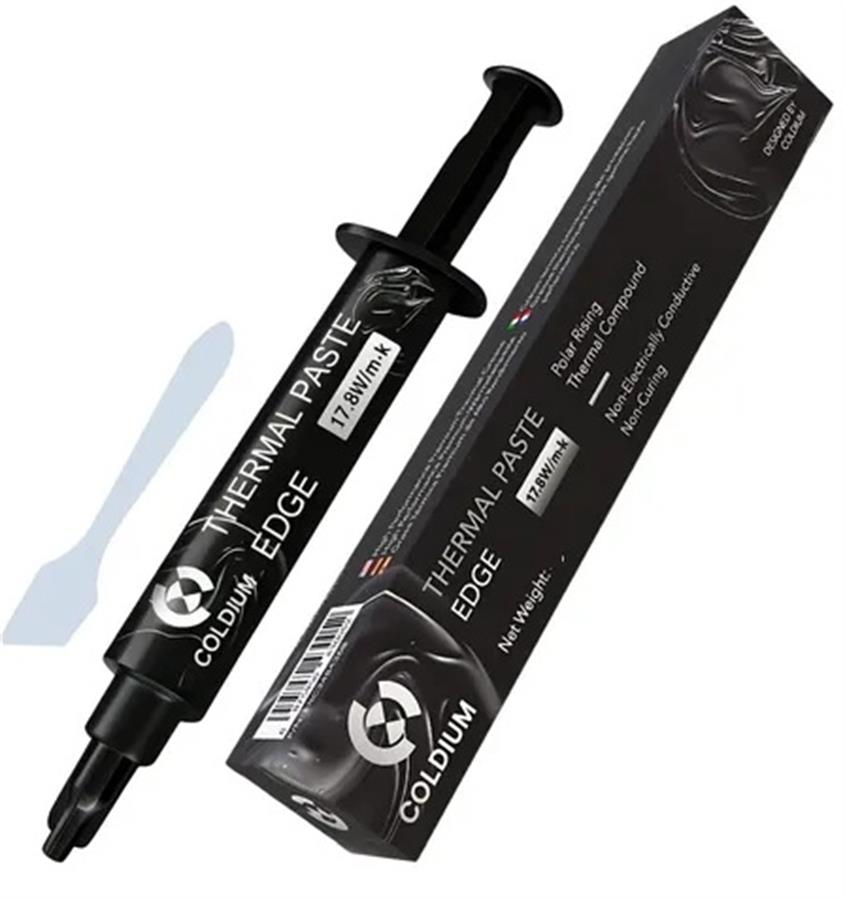 Grasa Pasta Termica Disipadora Coldium EDGE 2g Polar AI Support OC 17.8W/m-k