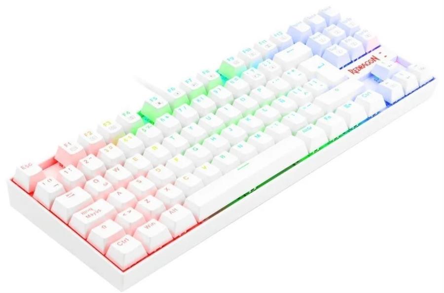 Teclado Mecanico Redragon K552 Kumara Rgb Switch RED - Blanco