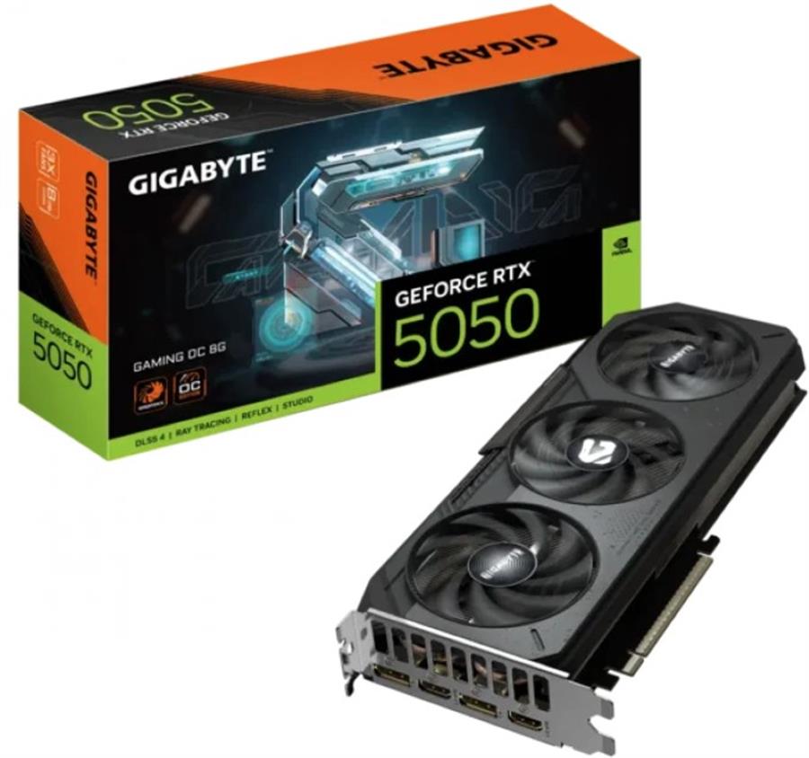 Placa Video Nvidia Geforce RTX 5050 GIGABYTE GAMING OC 8GB